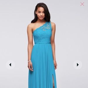 Blue Color Davids Bridal Wedding/Prom Dress